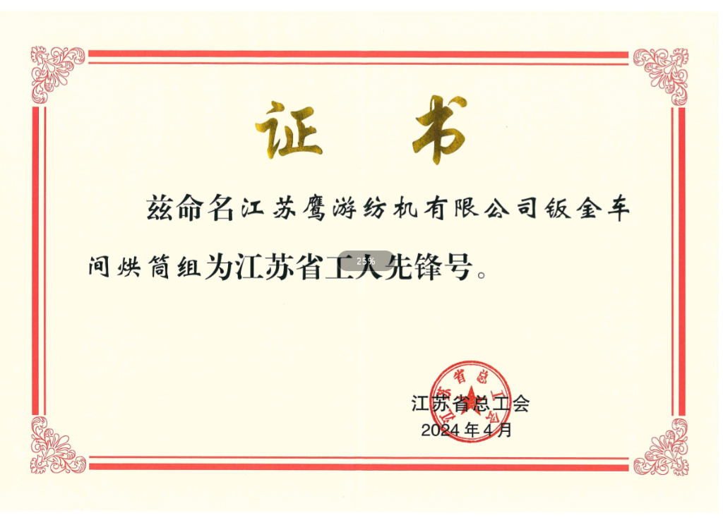 江蘇省工人先鋒號